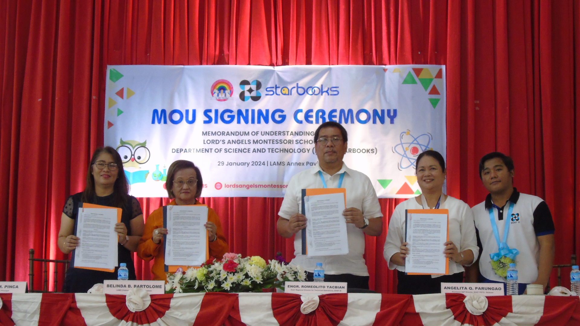 Memorandum of Understanding (MOU) signing with Lord's Angels Montessori partners