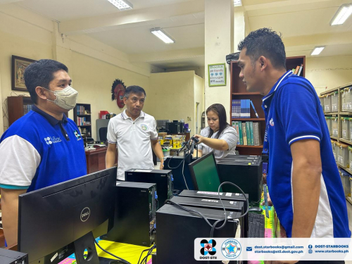 2023-06-27 STARBOOKS in coordination DOST-NCR and DepEd Mandaluyong conduct mass installation of STARBOOKS in Mandaluyong Elementary School