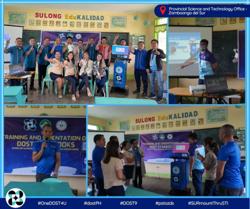 2023-02-14 DOST IX - PSTO Zamboanga del Sur Lison Valley Elementary and High School receives Training and Orientation.