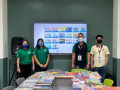 2022-07-01 DOST-XI STARBOOKS was handed out to Davao City Library and Information Center
