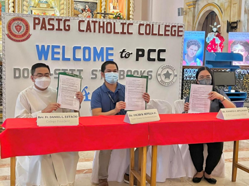 2022-09-02 DOST-NCR Pasig Catholic College and DOST-STII MOA Signing