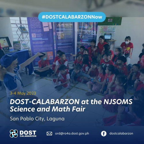 2023-05-03 DOST - CALABARZON at the NJSOMS Science and Math Fair