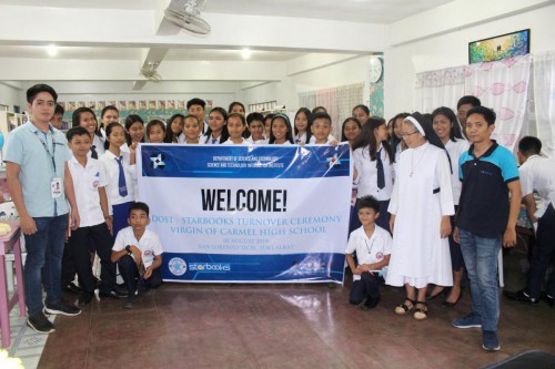 2019-08-05 DOST V conducted turnover ceremony and STARBOOKS Orientation at Virgin of Carmel High School, Tiwi, Albay